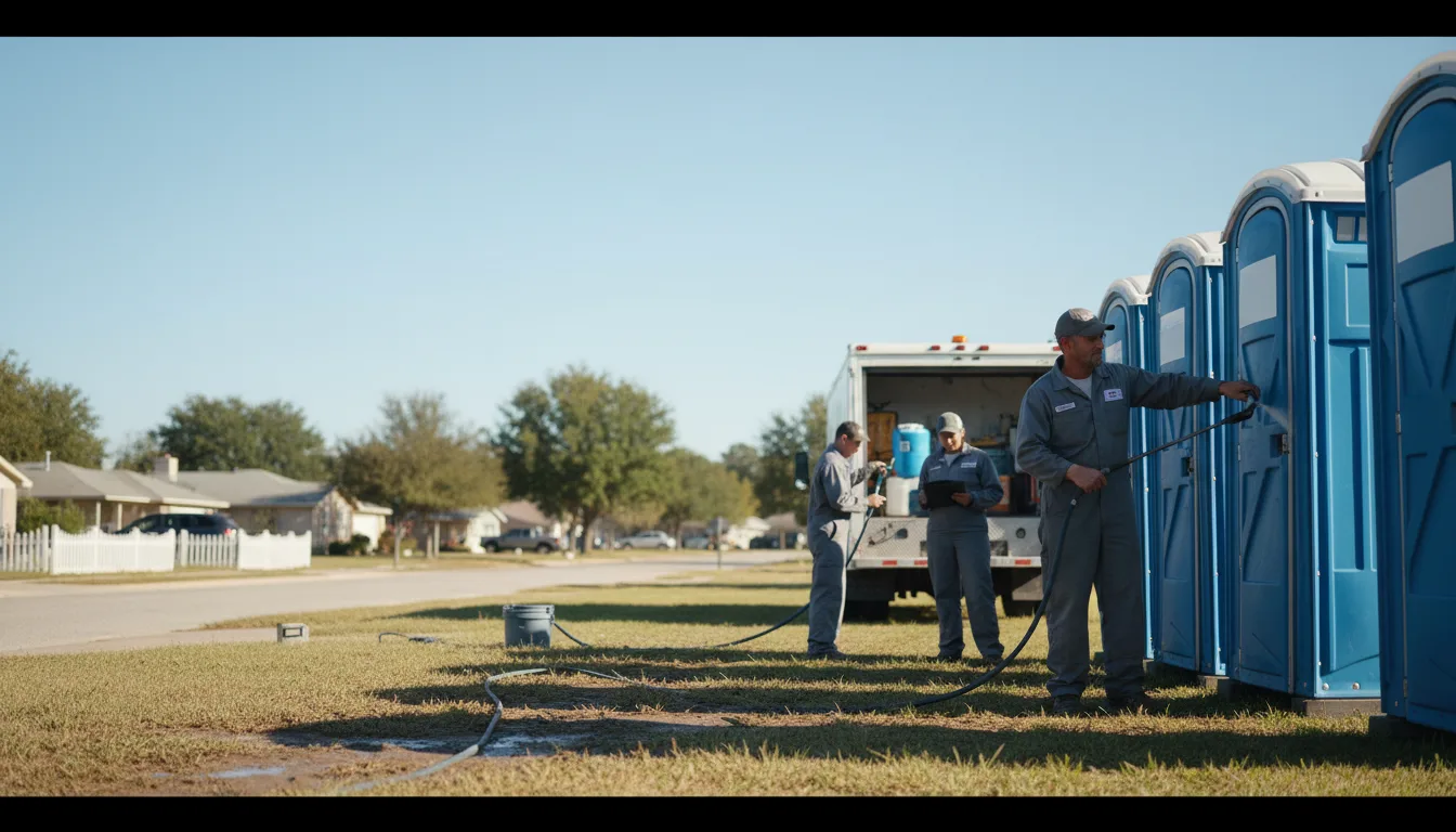 Long-Term Portable Toilet Rental in Hudsonville, MI near me